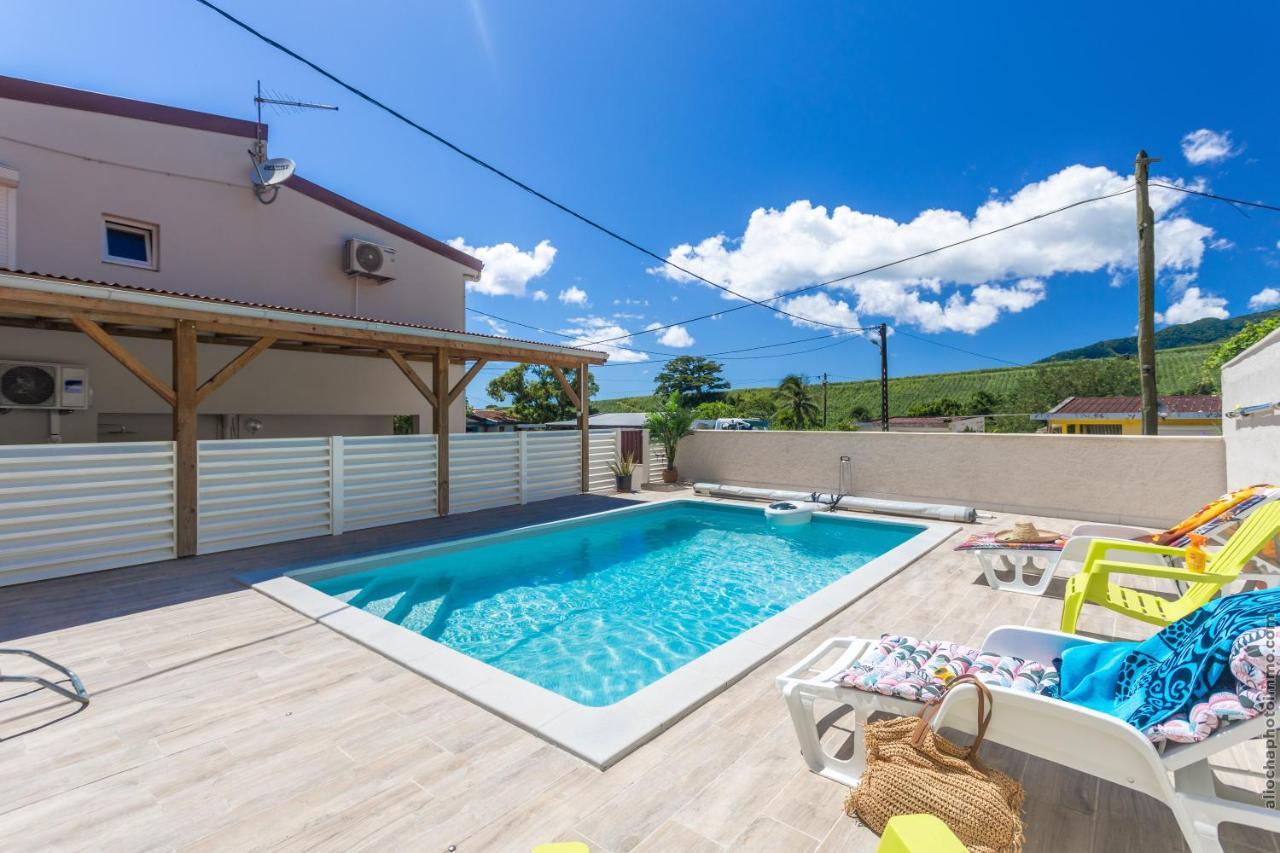 Ferienwohnung Heliconia - Appt Avec Piscine Partagee Saint-Pierre Exterior foto