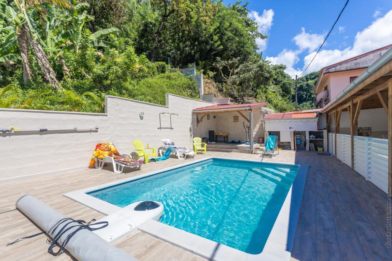 Ferienwohnung Heliconia - Appt Avec Piscine Partagee Saint-Pierre Exterior foto