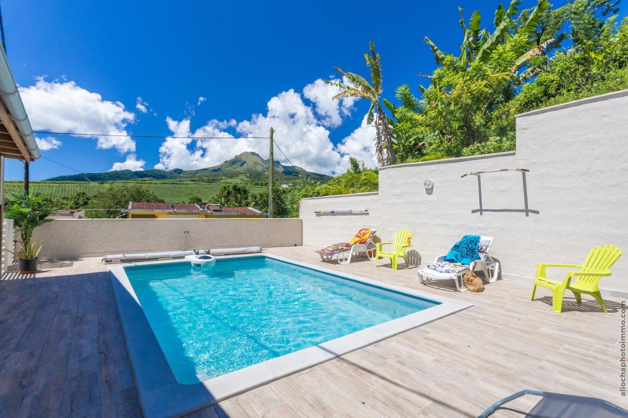 Ferienwohnung Heliconia - Appt Avec Piscine Partagee Saint-Pierre Exterior foto